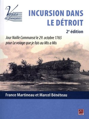 cover image of Incursion dans le Détroit 2e édition
